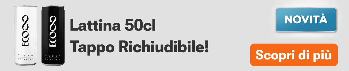 Lattina Eco da 50 cl tappo richiudibile