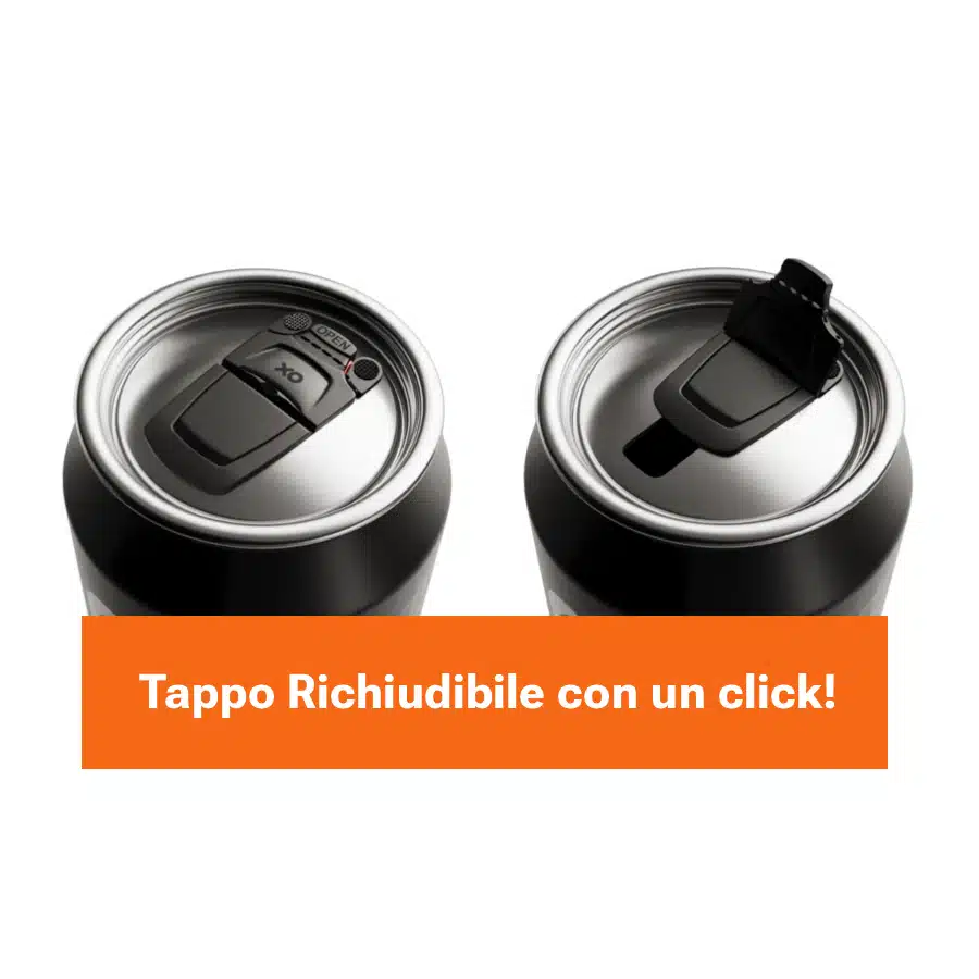 eco lattina - tappo richiìudibile